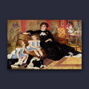 르누아르 &#039;샤르팡티에 부인과 아이들의 초상&#039;